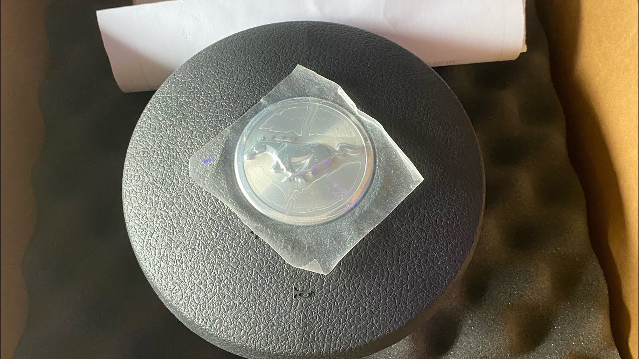 2012 Mustang GT crash repair Clockspring air bag