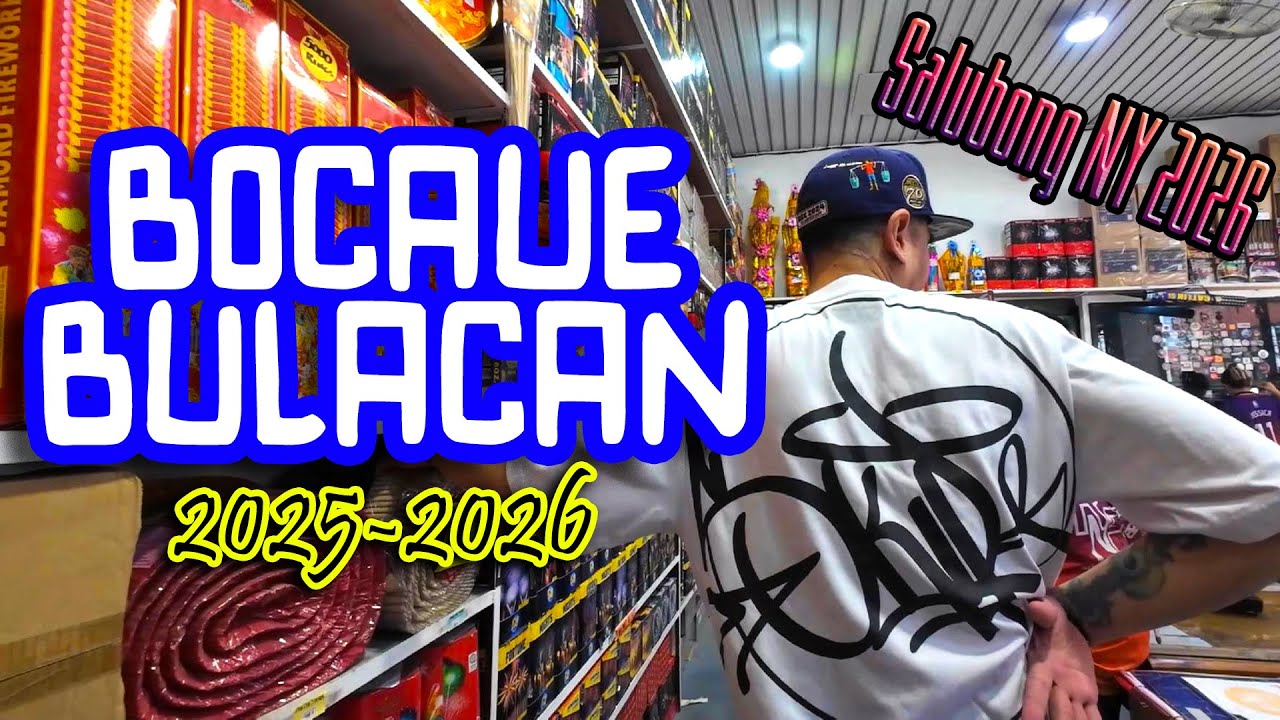 Bocaue Bulacan | RNFireworks | Bili Stash Salubong 2026! | October 2025