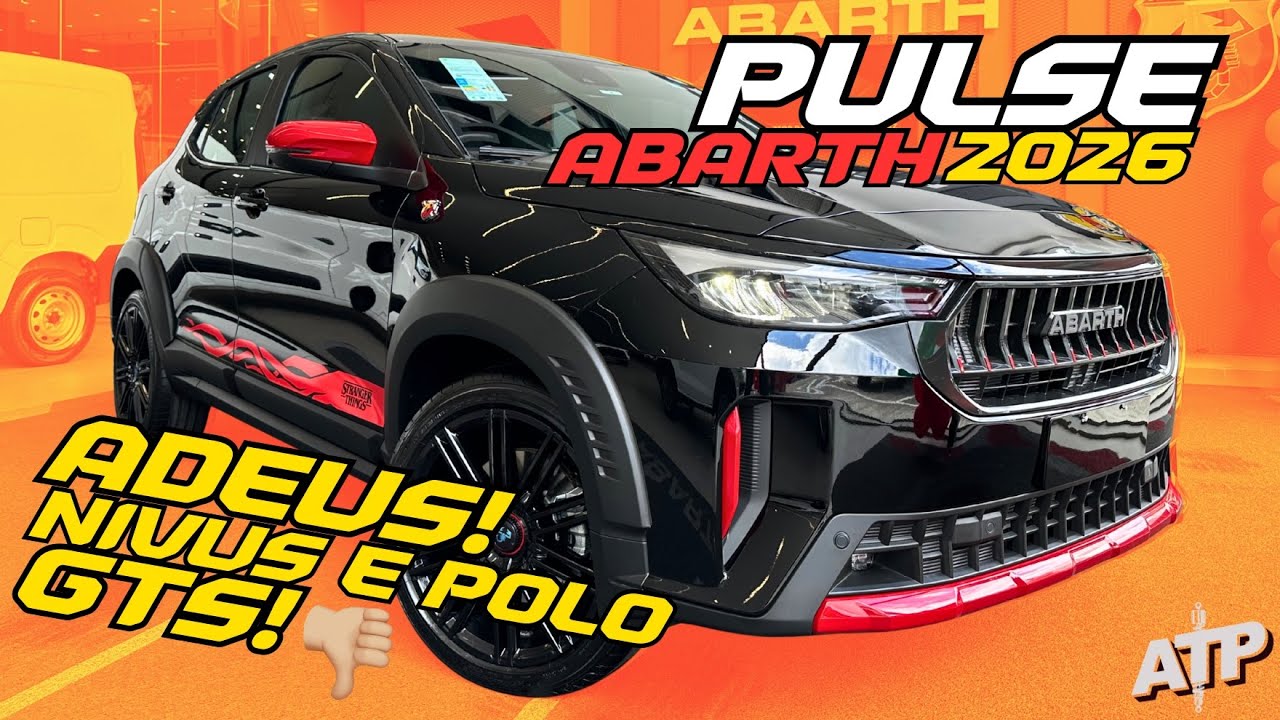 Novo Fiat Pulse Abarth 2026 - ENTREGA MUITO MAIS QUE SEUS CONCORRENTES!