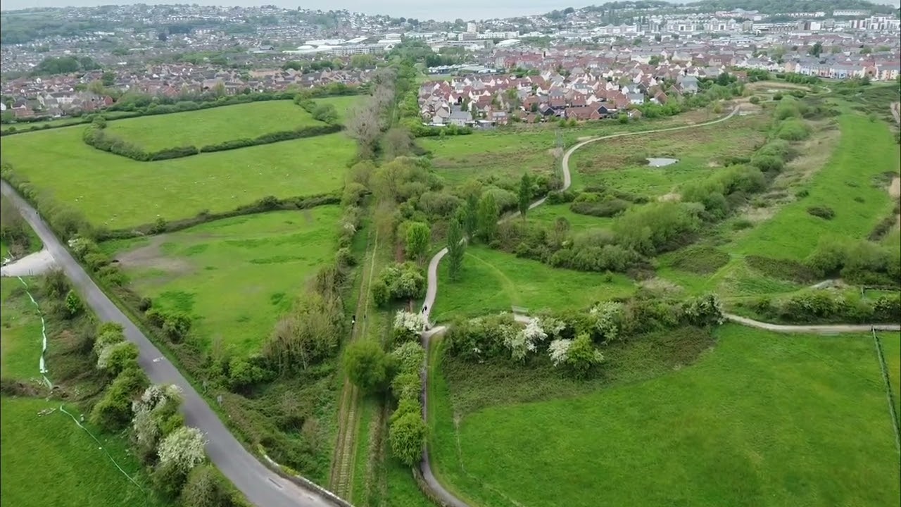Portishead /Sheepway railway line.