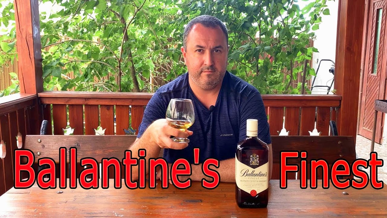 Виски Ballantines Finest! Так ли он хорош в 2022? Дегустация. (Баллантайнс Файнест Обзор)