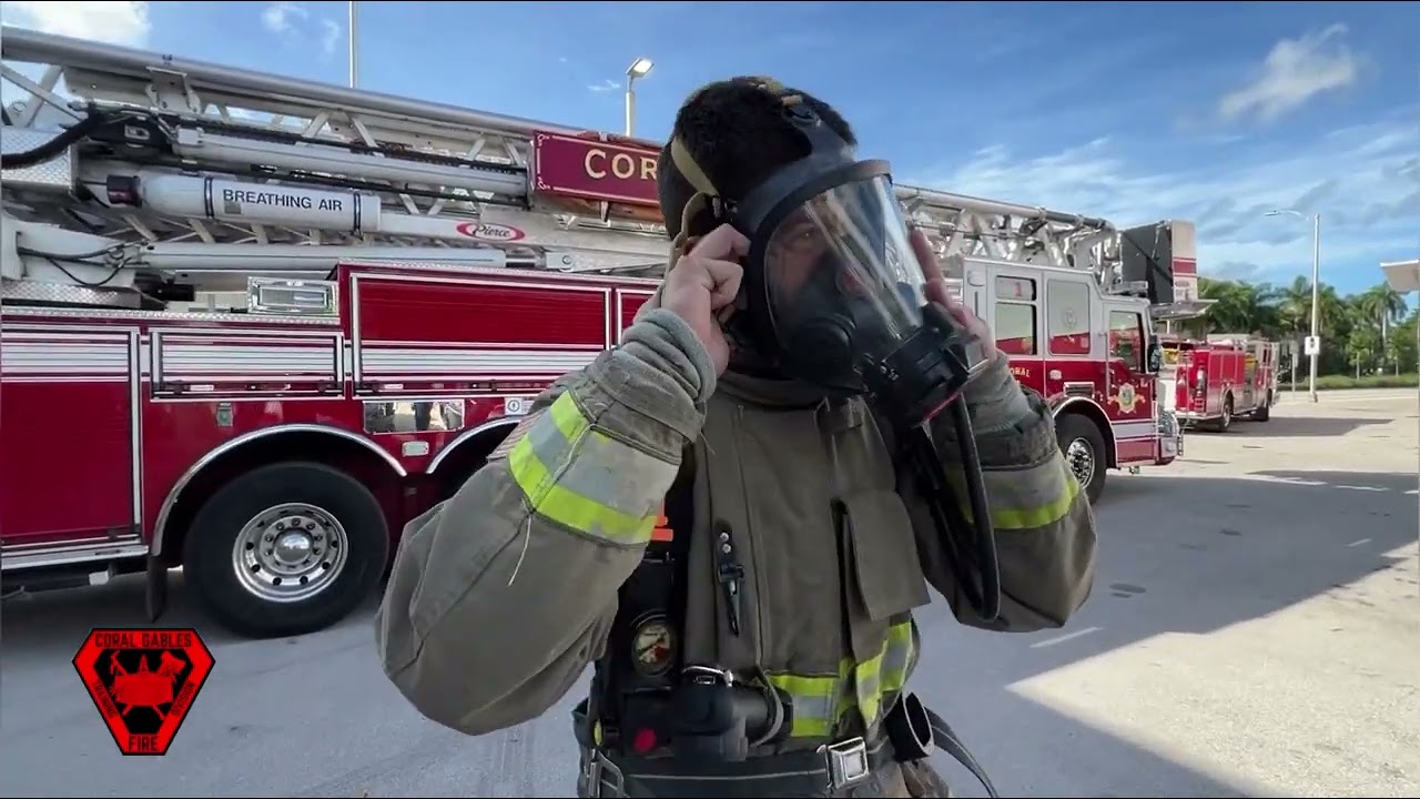 CGFD Donning Bunker Gear