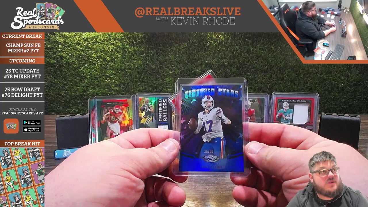 2025 Panini Championship Sunday Football Mixer #2 Pick Your Team with PRIZM! (1/25/26)