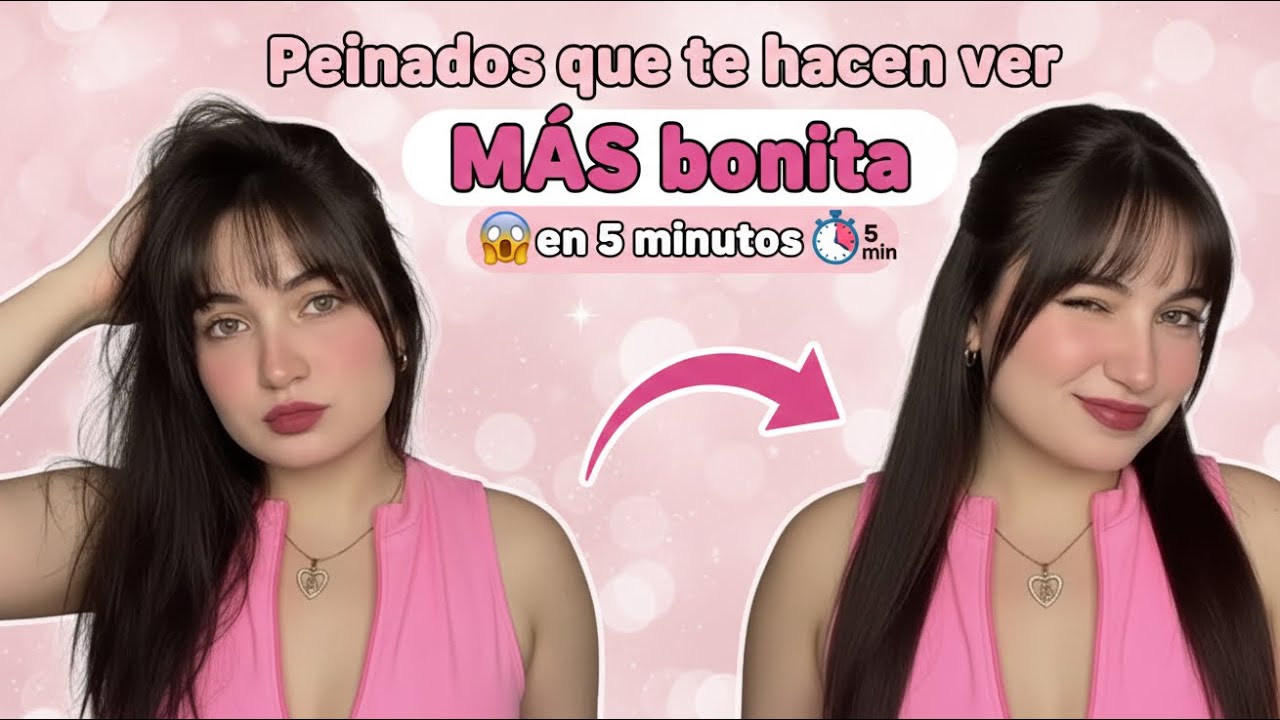 Peinados fáciles y rápidos🎀🌸