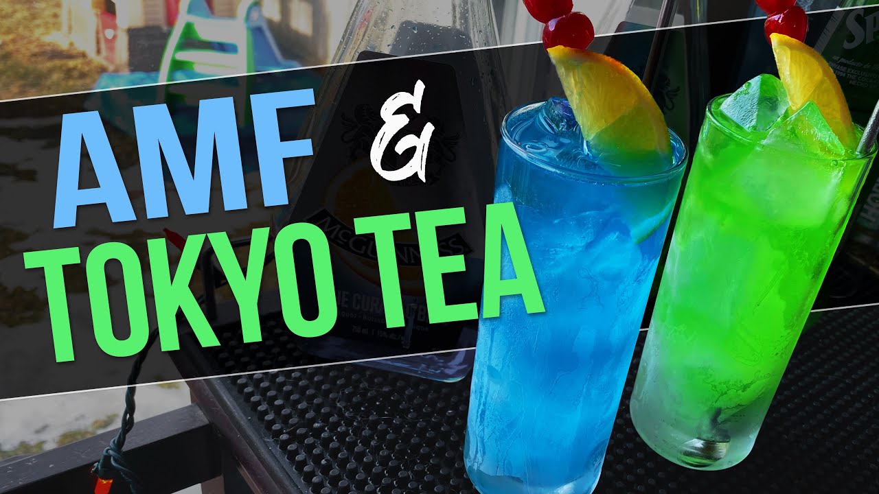 Long Island Iced Tea Variations | AMF COCKTAIL & TOKYO TEA | Rob's Home Bar