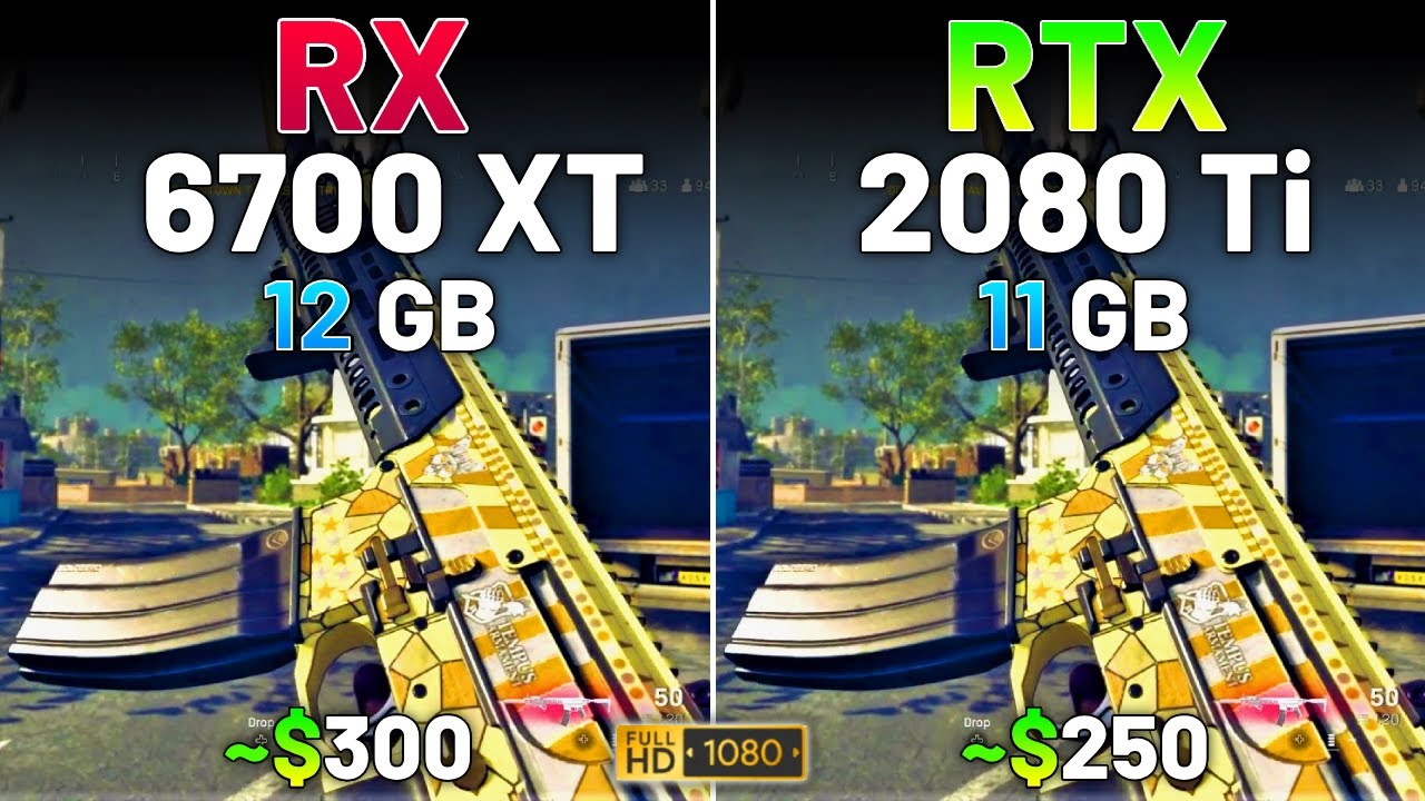 RX 6700 XT vs RTX 2080 Ti - Test in 12 Games in 2024