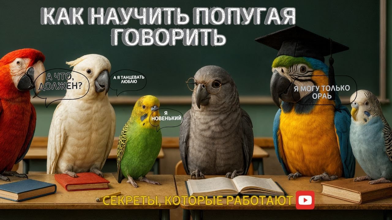 Как научить попугая говорить: советы, которые реально работают!