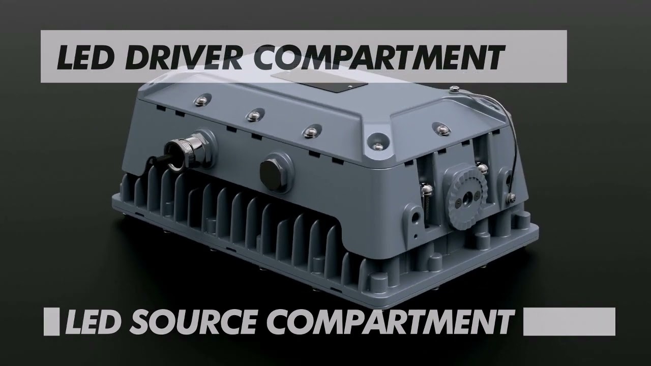 Ex Schutz Fluter / Highbay f&uuml;r Zone 1&21 und 2&22, bis zu IP68*, ATEX TYP: LEOPARD