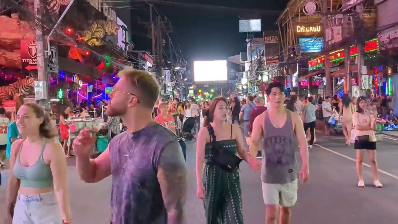 Bangla Walking Street Phuket, Thailand 2023|ถนนคนเดินบางลา ภูเก็ต ประเทศไทย 2566|