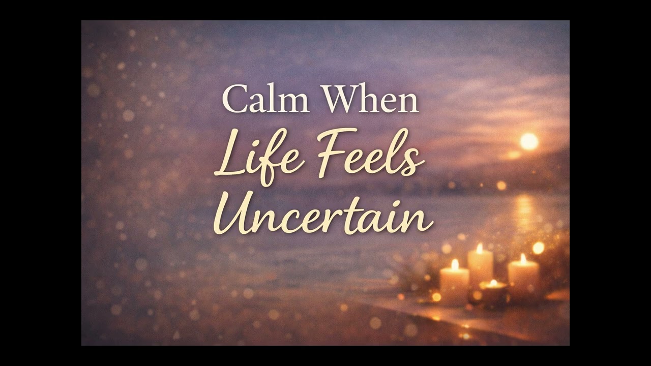Calm When Life Feels Uncertain