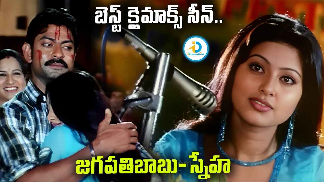 Jagapathi Babu & Sneha Best Climax Scene | Telugu Movie Scene | Pandu Movie Scenes | #IDreamPost