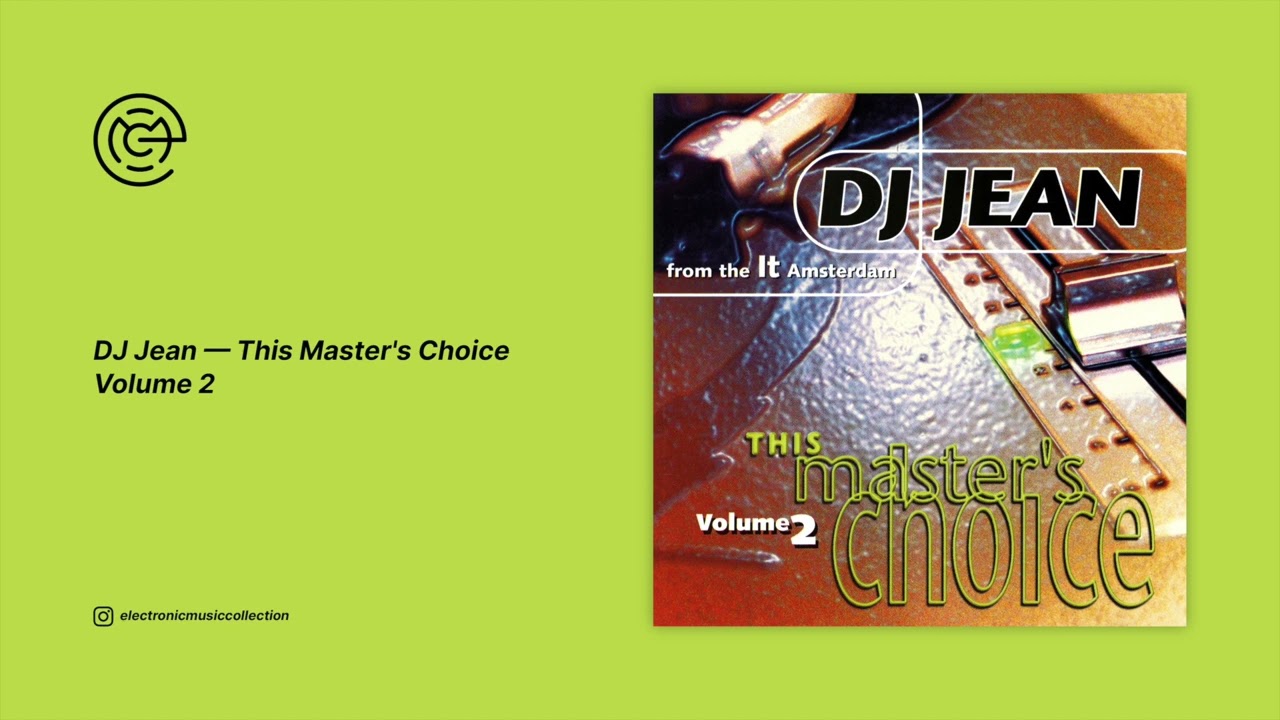DJ Jean - This Master's Choice Volume 2 (1997)