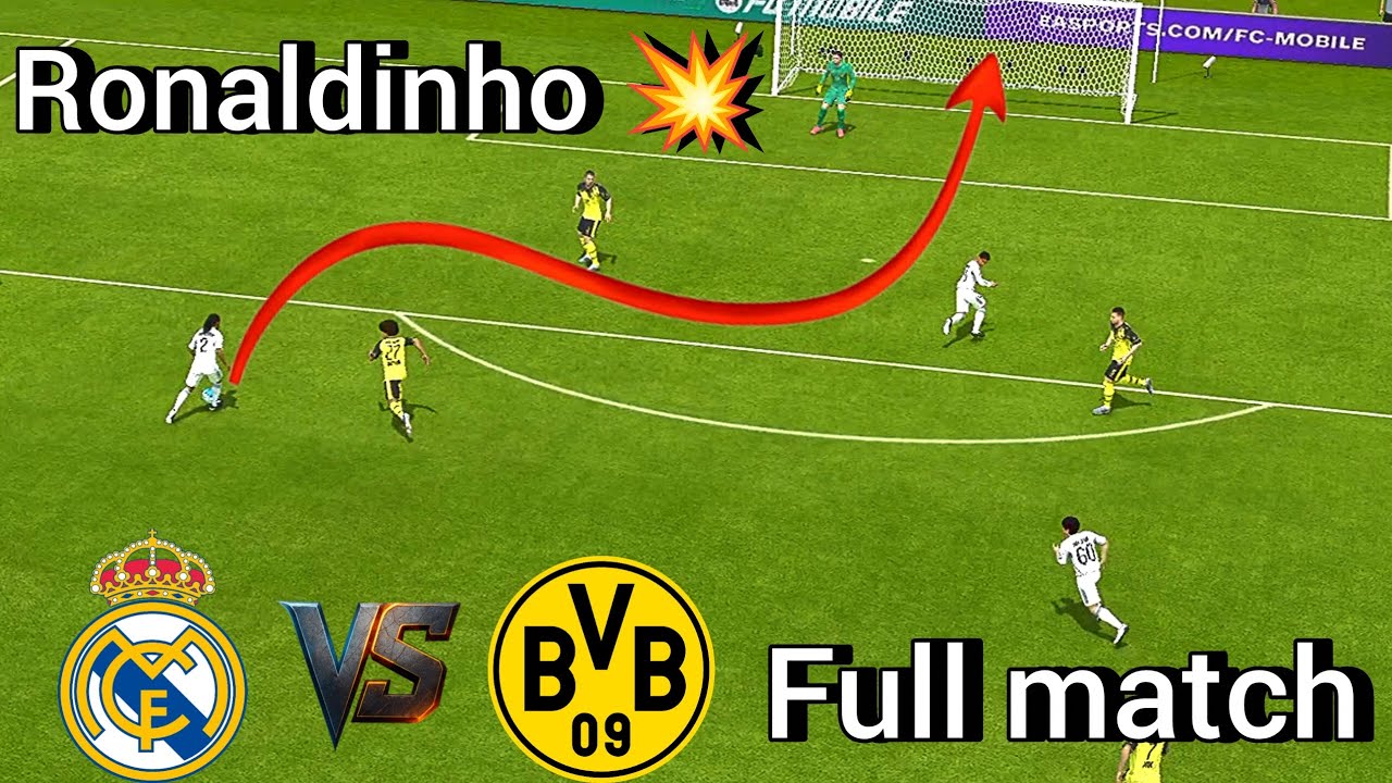 RONALDINHO IN REAL MADRID 🔥 BEST CAM CARD IN FC MOBILE 🎮 #fcmobile #fifamobile #fc26 #realmadrid