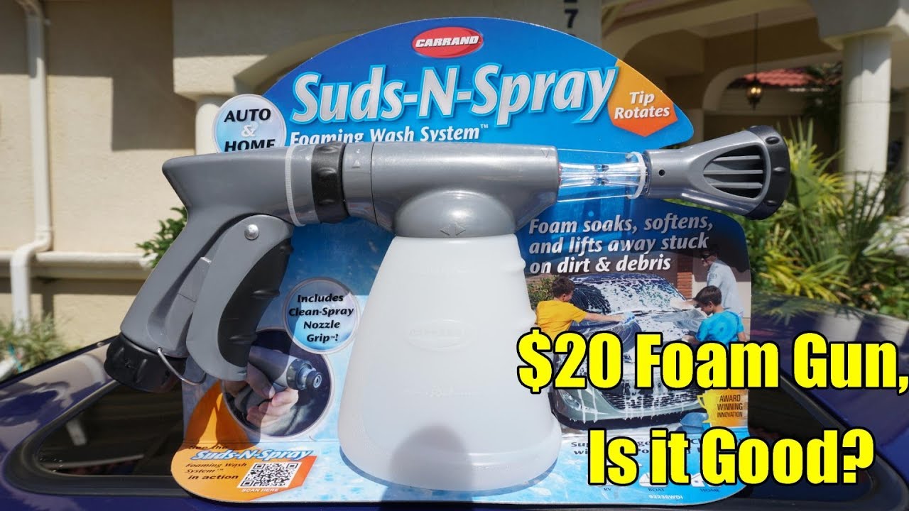 Carrand Suds N Spray Foam Gun Review on my Honda Prelude.