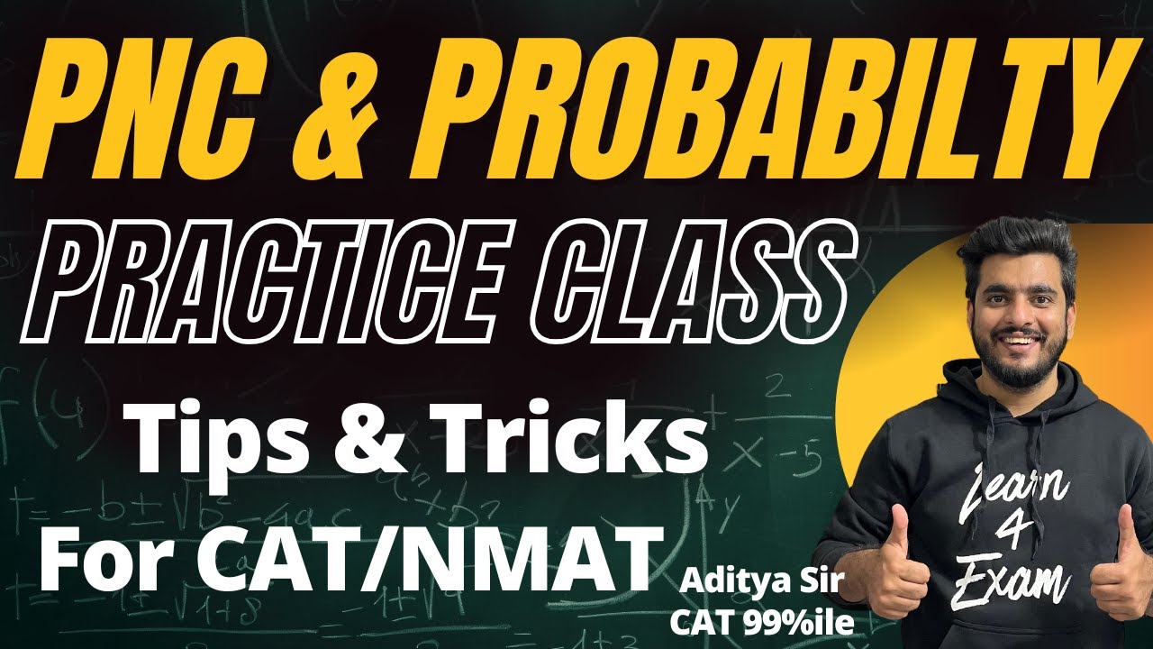 PNC & Probability for NMAT & SNAP 2025 | Most Important Questions + Tricks