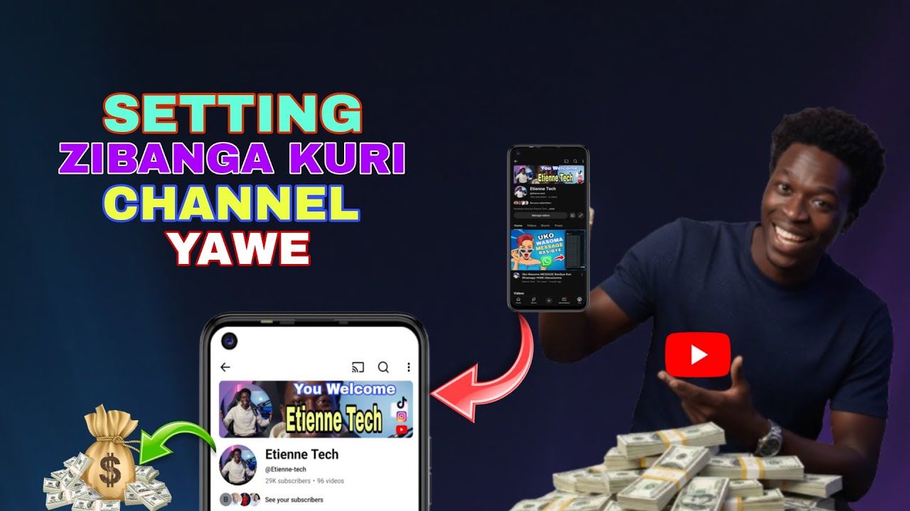Fungura Izi SETTINGS Zibanga Kuri YOUTUBE Channel Yawe Zongera Views na Subscribers | Uratungurwa