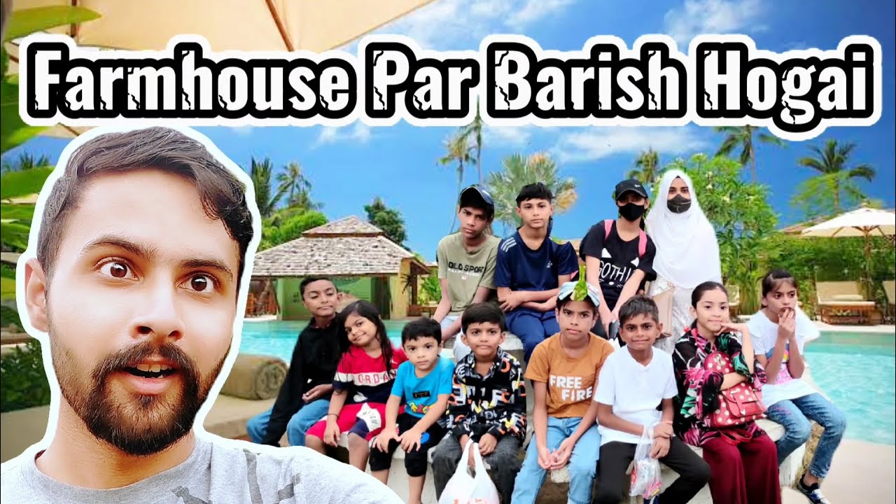 Ye Farmhouse Tou Or Bhi Khoobsurat Hogaya Barish K Bad 😱❤️ | Best Day With Family At Farmhouse