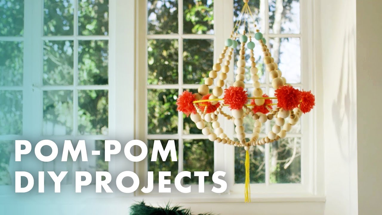 7 Easy Pom-Pom DIYS - How to Make Yarn Pom-Poms - HGTV Handmade