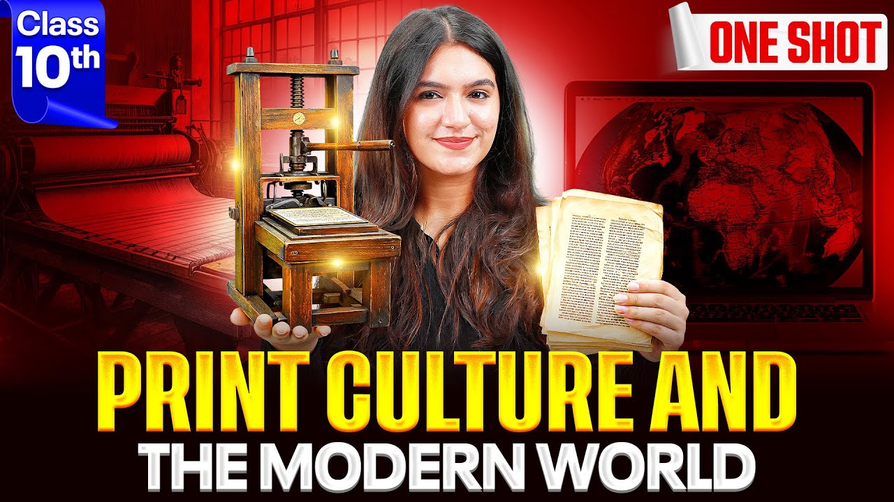 Print Culture and the Modern World ONE SHOT | Class 10 History Chapter 5 | SST | Ujjvala Ma'am