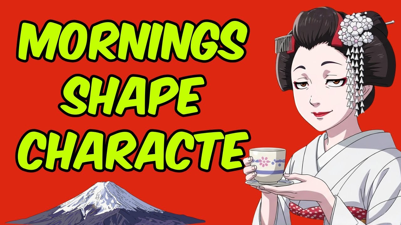 Japanese Morning Techniques That Shape Your Character &mdash; The Wisdom of Sei Shōnagon