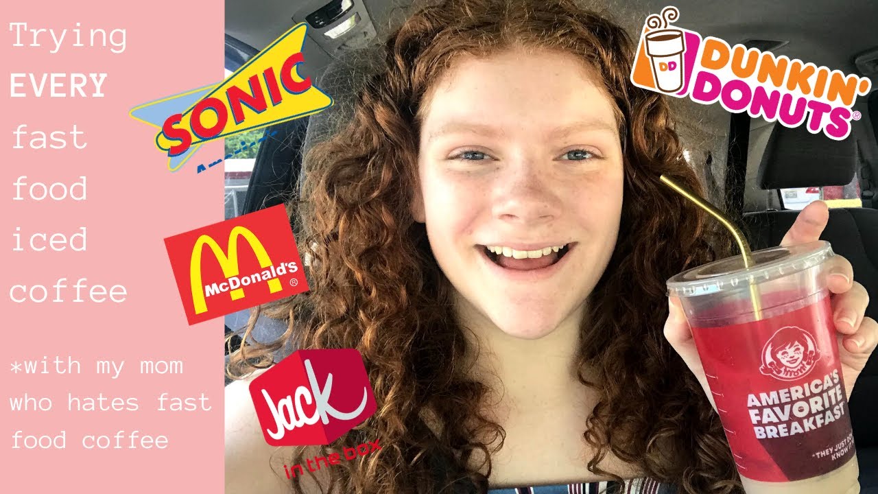 I tried EVERY fast food restaurant's iced coffee!