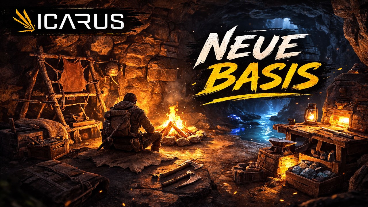 Die Höhle wird meine neue Basis | Icarus Elysium #04
