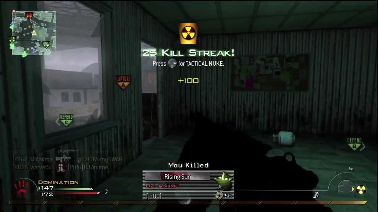 MW2 - Nuke With Every Gun - FAL - Double Nuke
