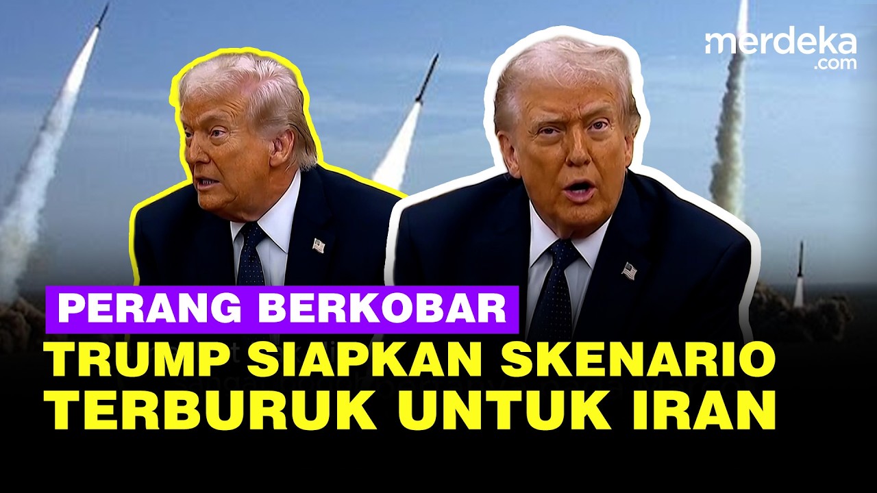 Trump Blak-blakan Skenario Terburuk untuk Iran di Tengah Perang Besar Lawan AS-Israel