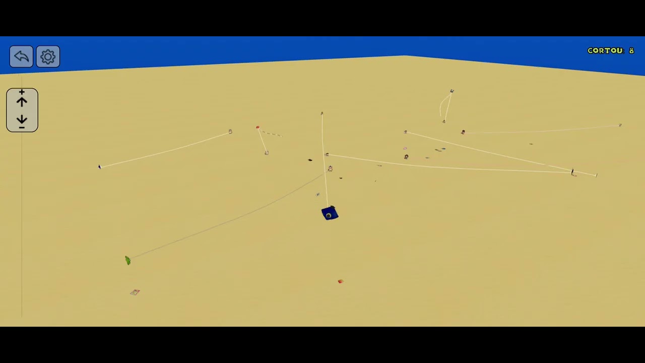 Kite flying part 1 continue cutting kite only 12