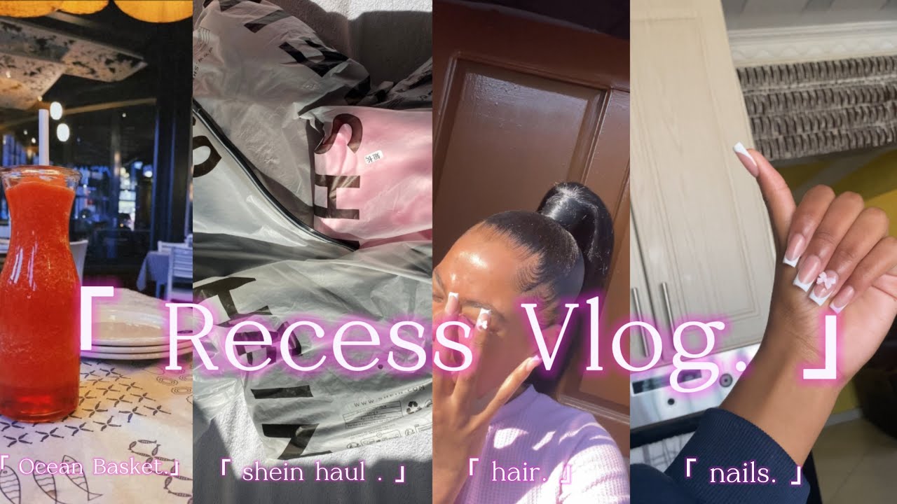 Messy Vlog| Recess + a bit of maintenance + Mini shein haul & more