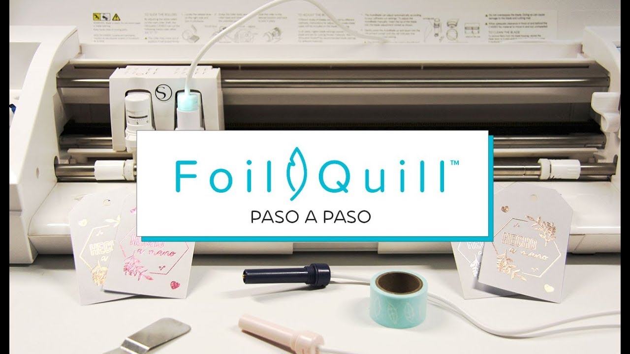 Foil Quill. Tutorial paso a paso.