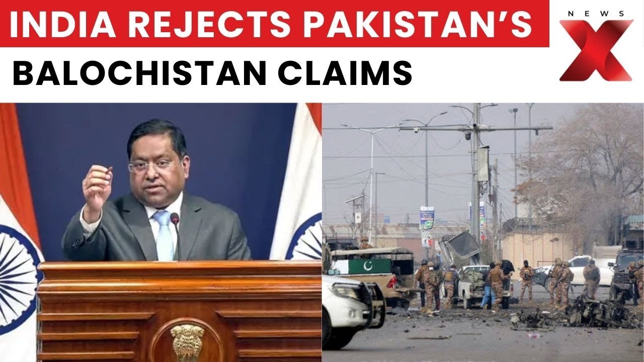 India Rejects Pakistan&rsquo;s &lsquo;Baseless&rsquo; Balochistan Claims, Flags Human Rights Abuses | NewsX