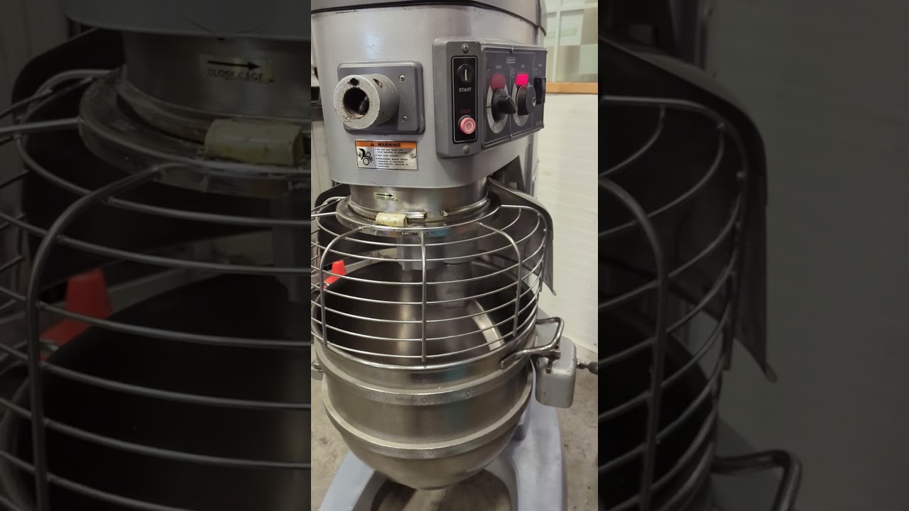 Lot 10 - Hobart Legacy HL662-1STD 60qt Planetary Floor Pizza Mixer