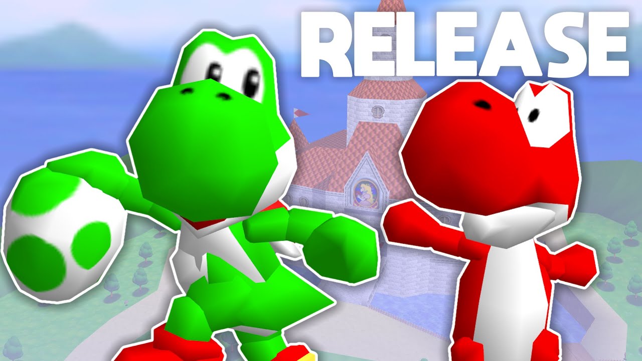 Play as Yoshi in Super Mario 64! (SATURN Mod Release)