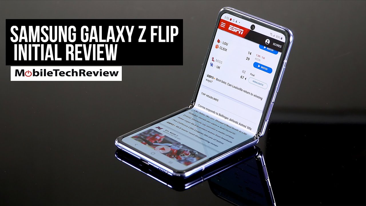 Samsung Galaxy Z Flip Initial Review