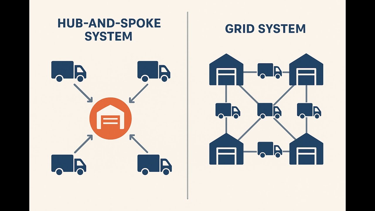 📦 Das Rastersystem in der Logistik – einfach erklärt!