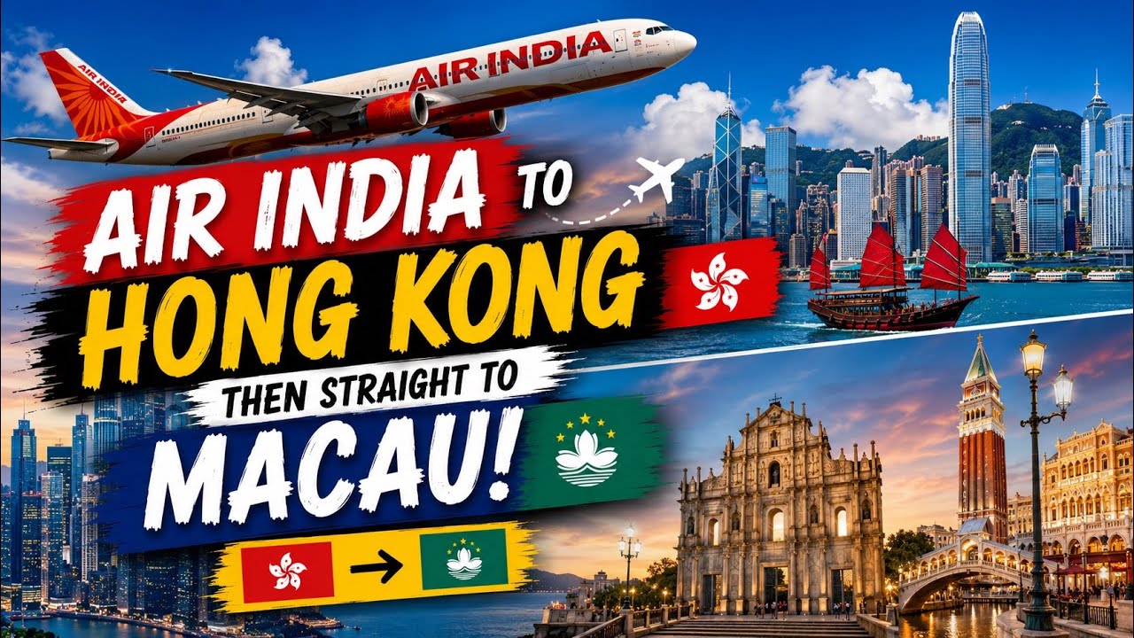 Delhi to Macau : Ancient Ruins to Venetian Egg Tarts!