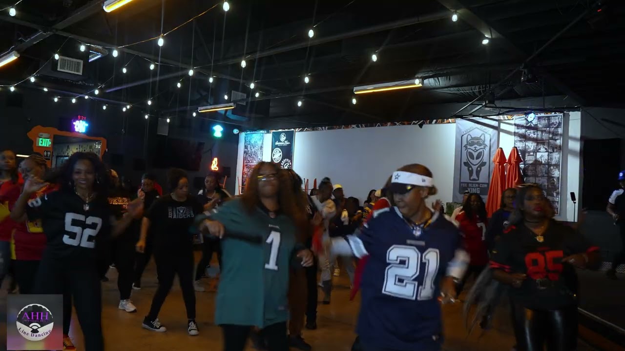 AHH LINE DANCE to Lucy Pearl “You”