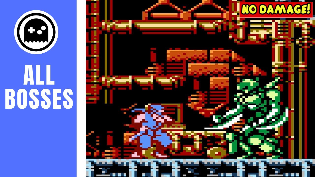 Ninja Gaiden III The Ancient Ship of Doom (NES) - All Bosses - (No Damage)