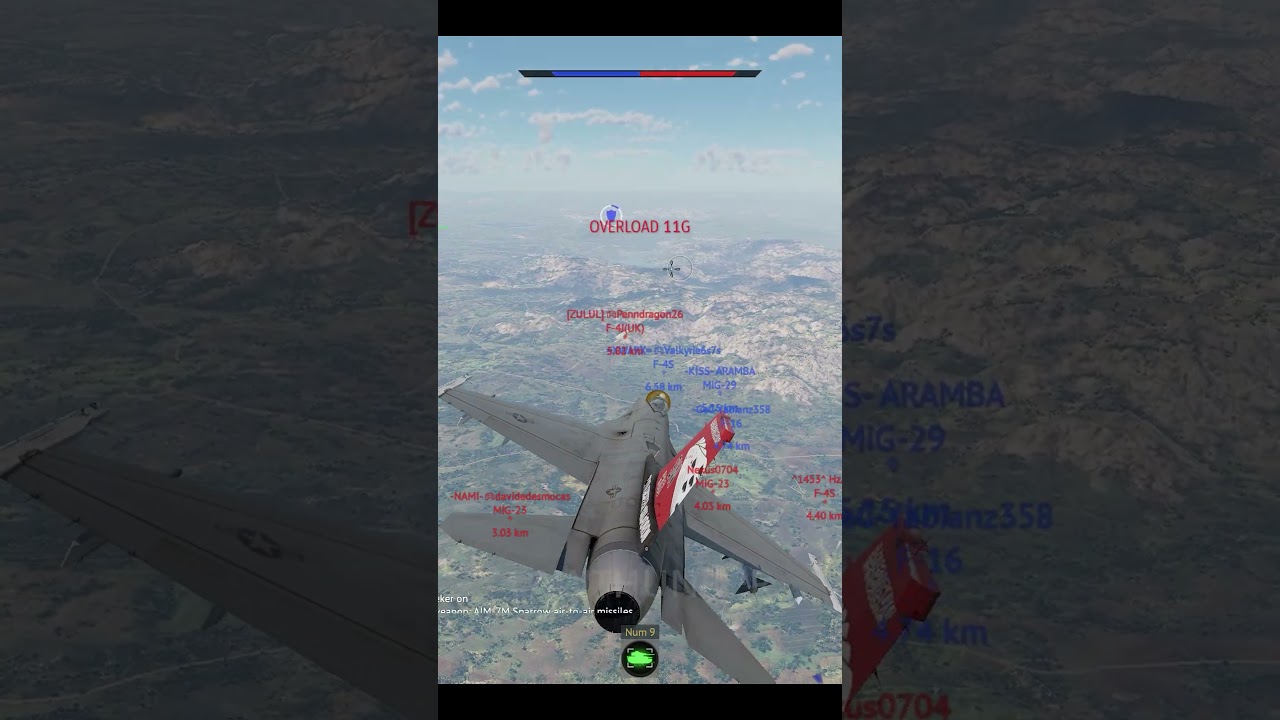 AIM-9M vs. 3 PREMIUM PLANES | #warthunder #warthundermoments #gaming #tank