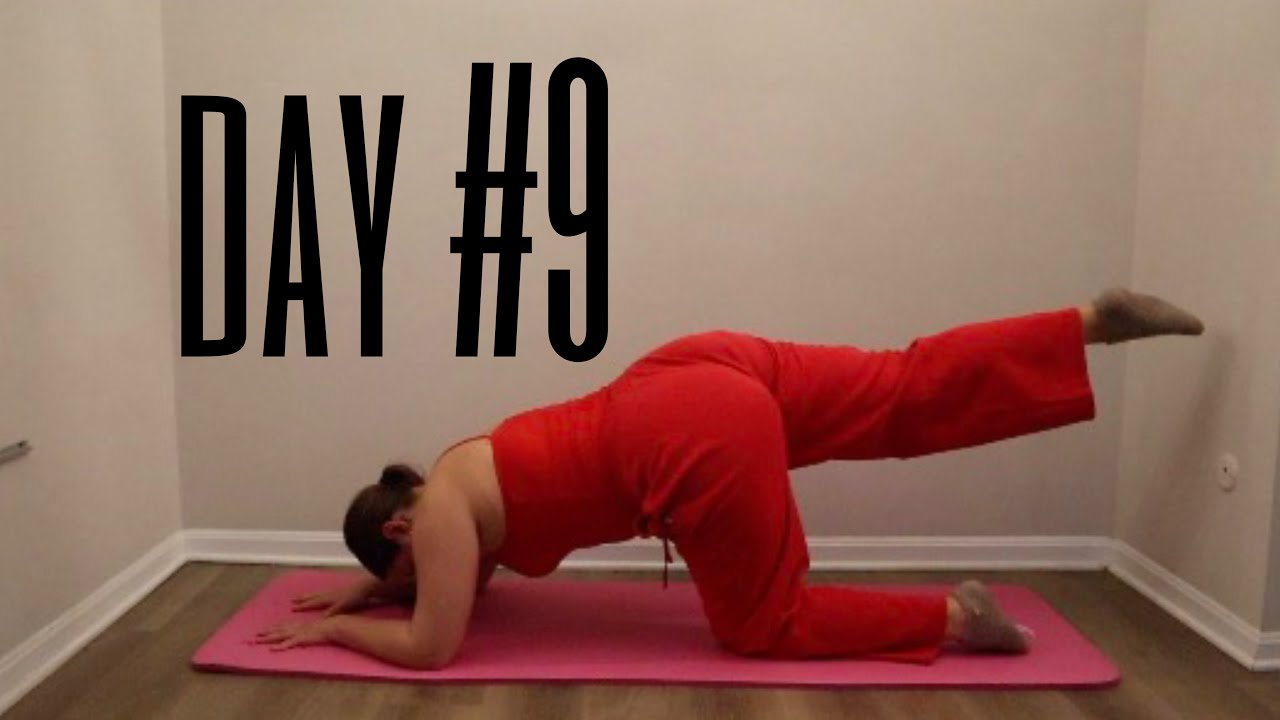 Day #9 Winter Shred 30 Day Rosie Graham Workout Challenge - Legs At Home No Equipment