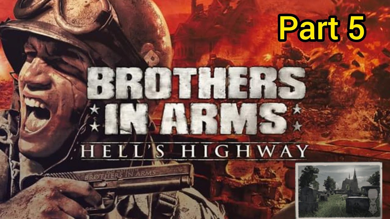 Playing Brothers in Arms Hell's Highway Xbox 360 Playing on Xbox One Series X Part 5