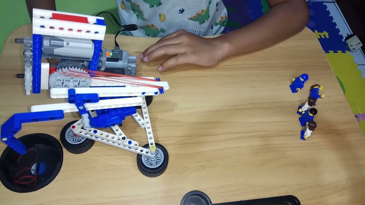 Mini Gun with Lego set 9685 building instruction