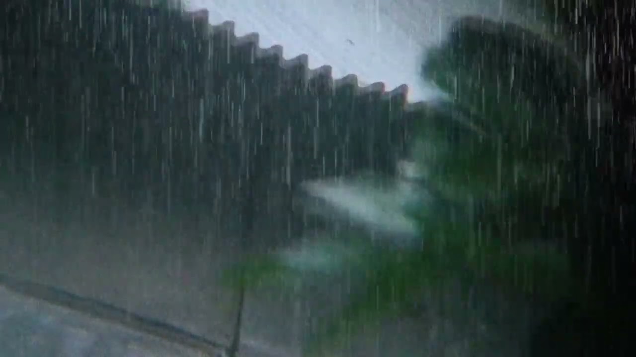 OVERCOME YOUR ANXIETY WITH THE SOUND OF THUNDER AND HEAVY RAIN ON THE TIN ROOF