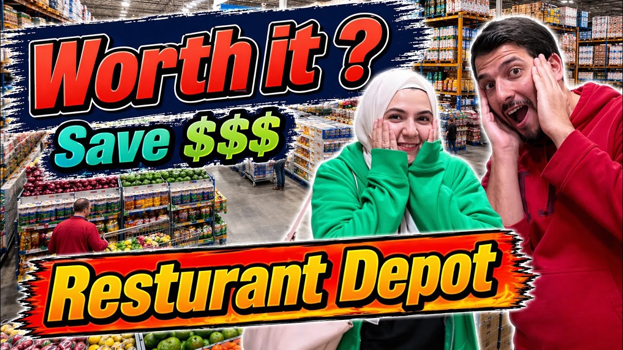 Restaurant Depot Tour: Wholesale Prices for Restaurants + HALAL Meat (Worth It?)