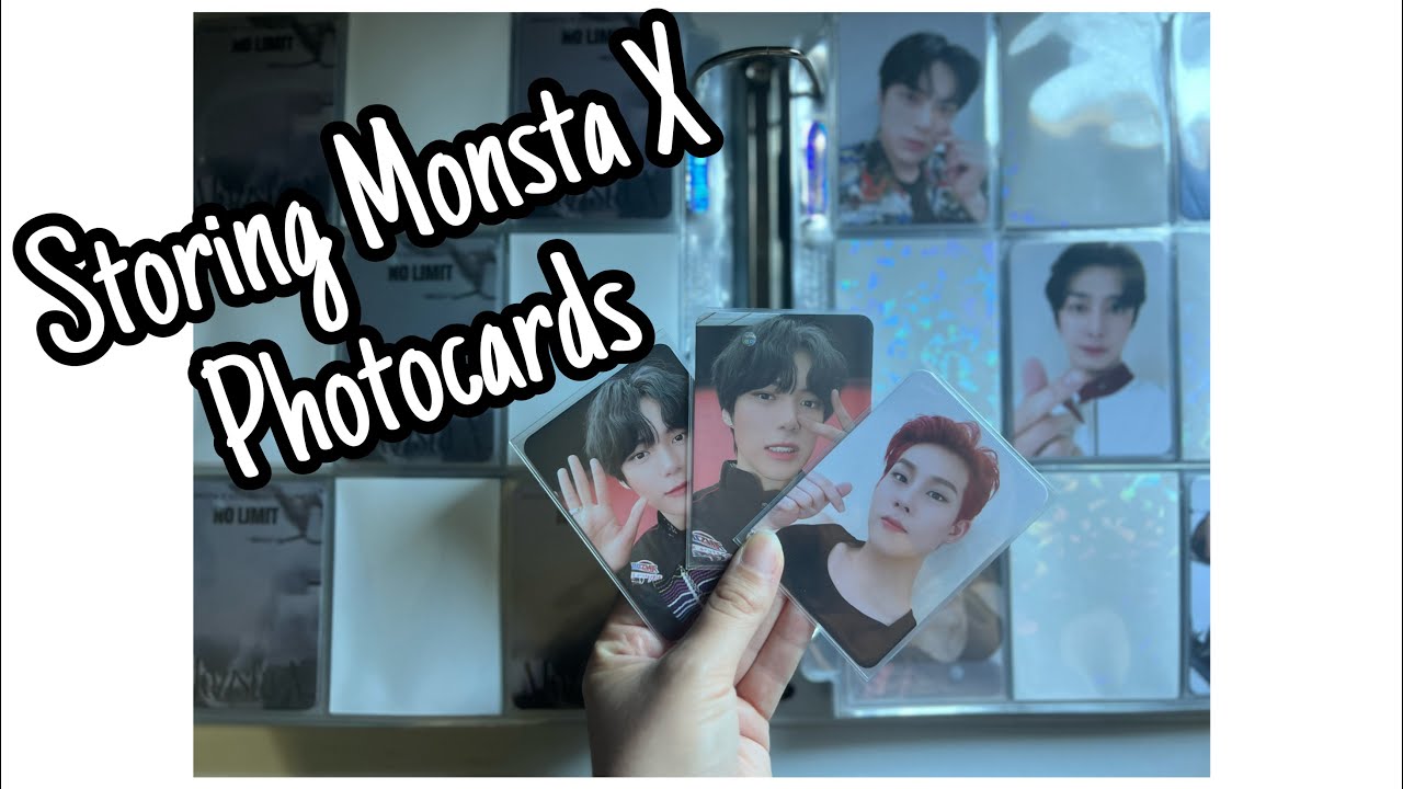 Storing Monsta X Photocards
