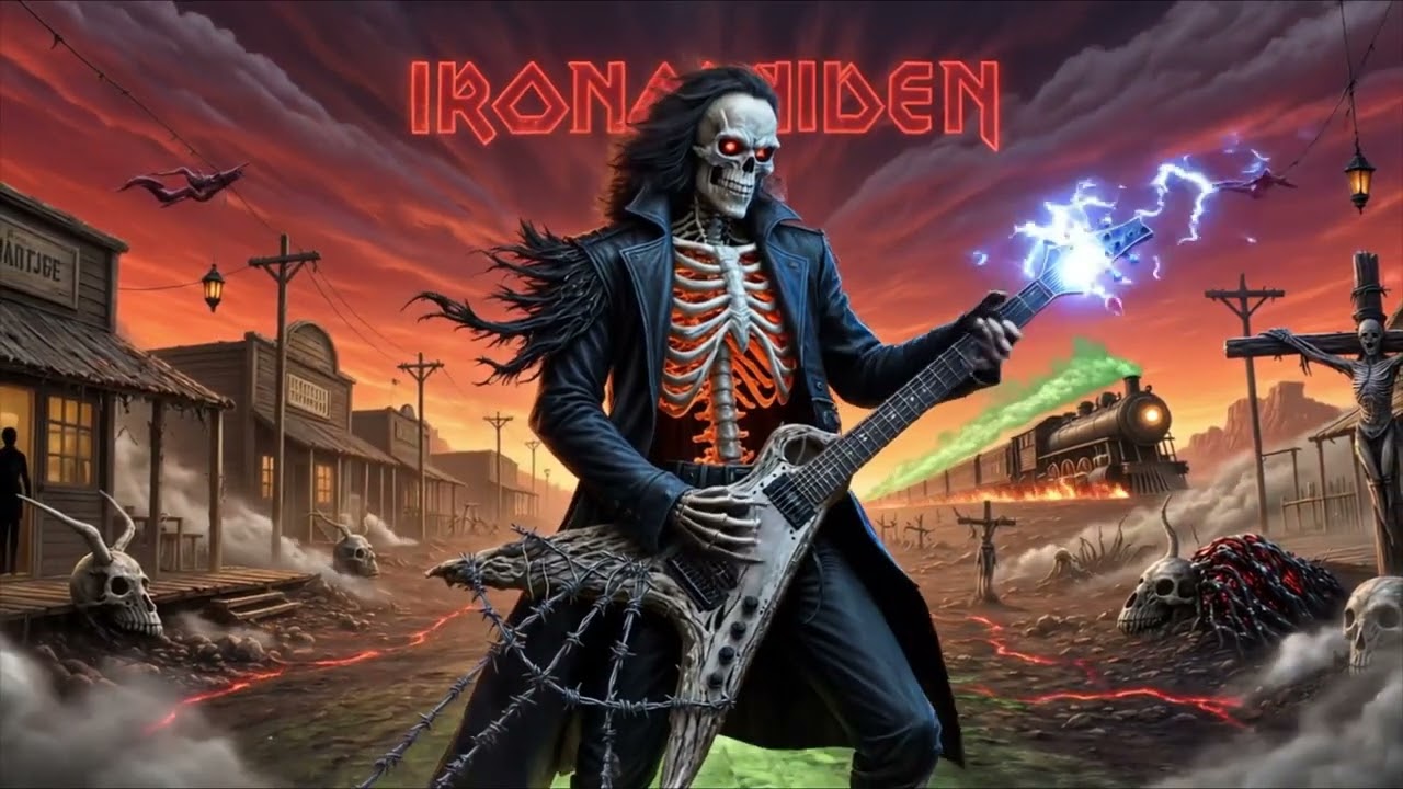Iron Maiden Goes Country | Dark Outlaw Mix 4K