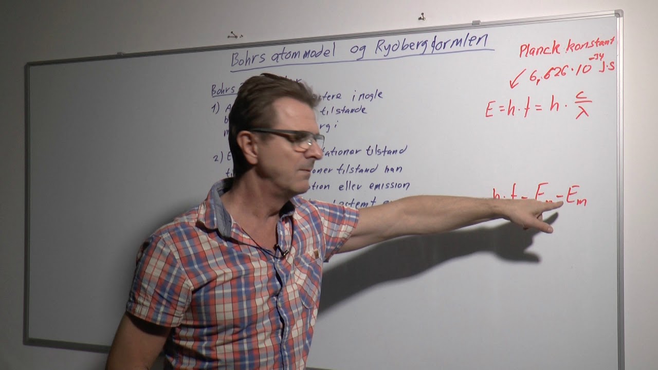 Bohrs atommodel del 1: Bohrs postulater