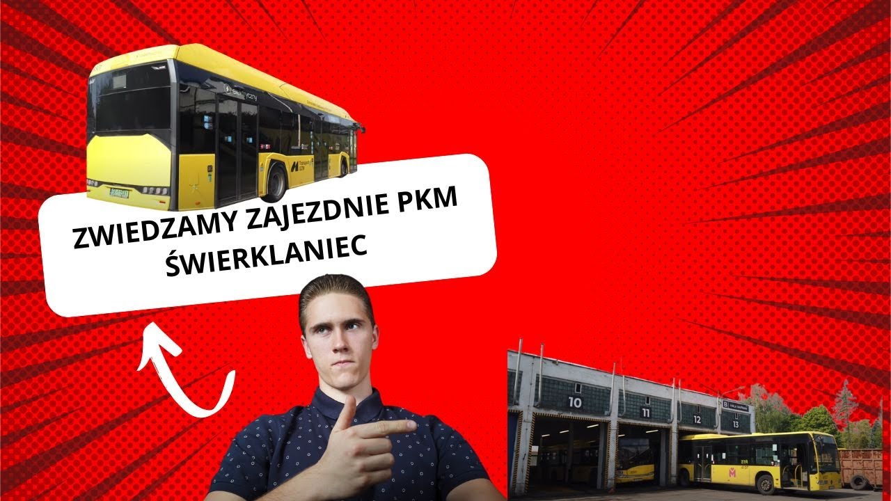 Zwiedzamy Zajezdnie PKM Świerklaniec.