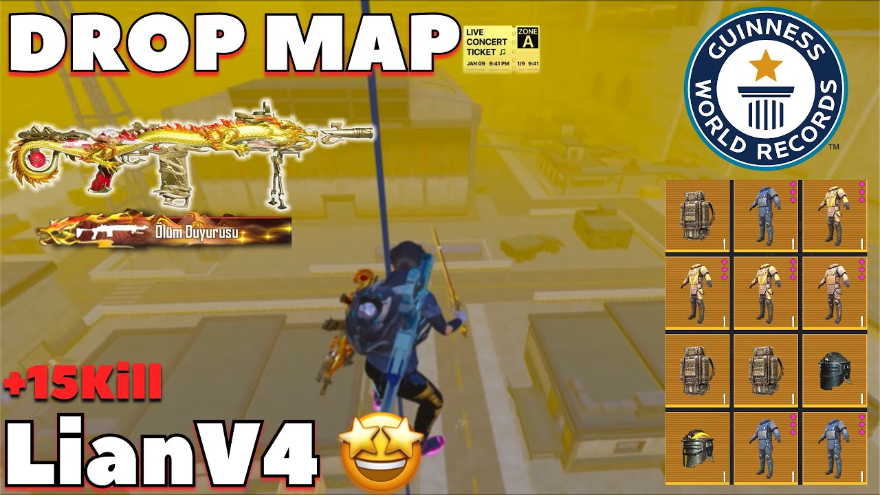 LİAN vs SQUAD ALL MAPP 🎫 | LİAN METRO ROYALE 